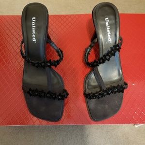 Unlisted black heels